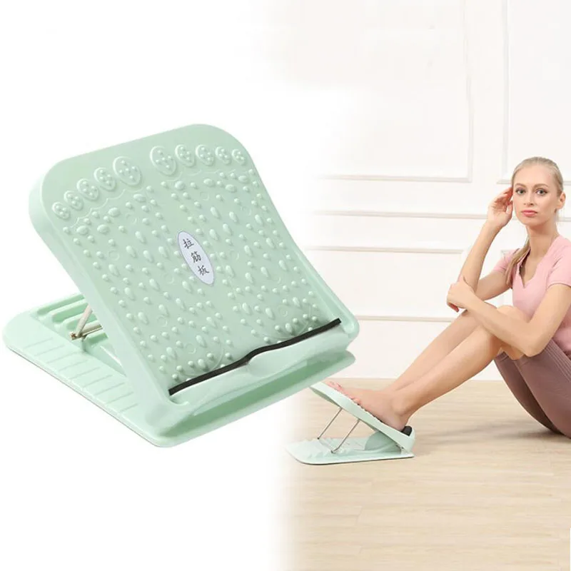 

Складное устройство для фитнеса, регулируемое 4-уровневое массажное устройство для растяжки голеностопа, йоги