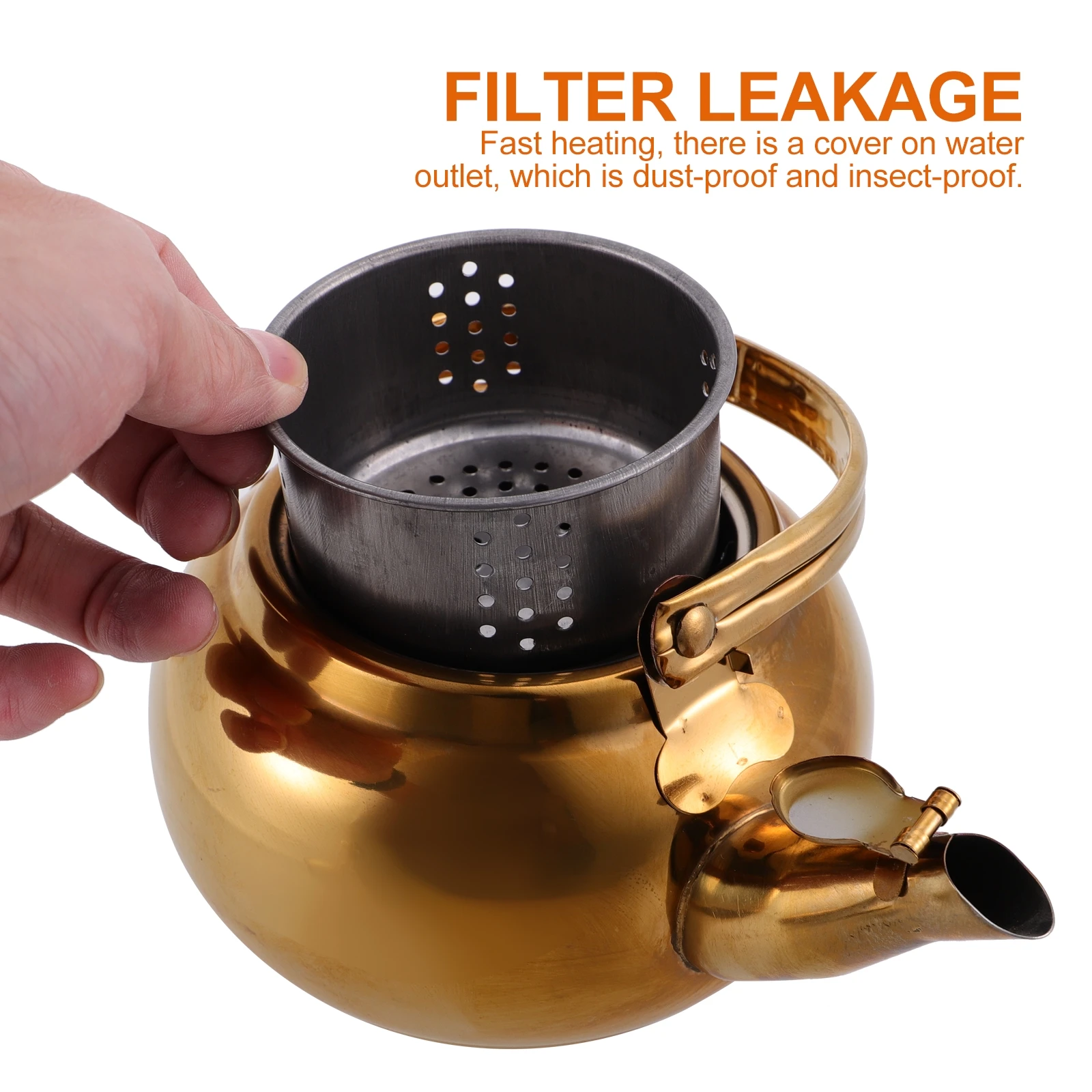 

Stainless Steel Kettle Tea Kettle Household Water Boiling Kettle Sound The Cold Water Teapot Linglong Teapot The Boiling Teapot