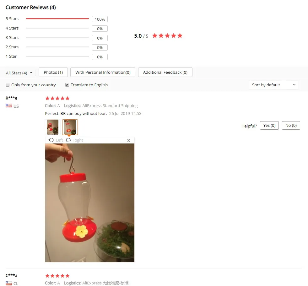Plastics Bird Water Feeder Bottle Hanging Hummingbird Feeder Garden Outdoor Plastic Flower Iron Hook Bird Feeder Quick Delivery