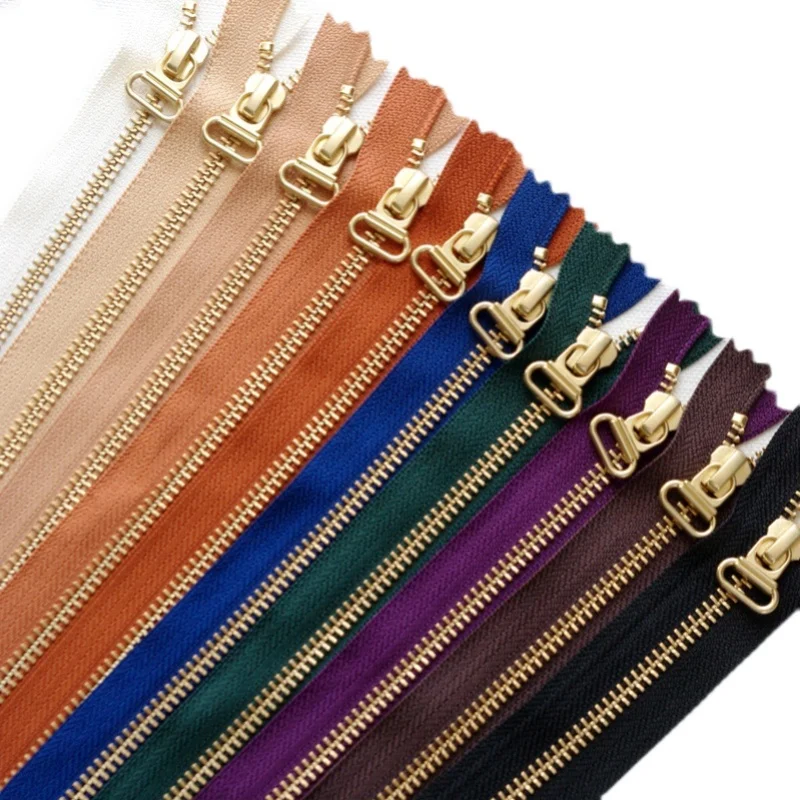 3 шт./1 комплект медно-золотистая Нескользящая металлическая сумка YKK5 для сапог