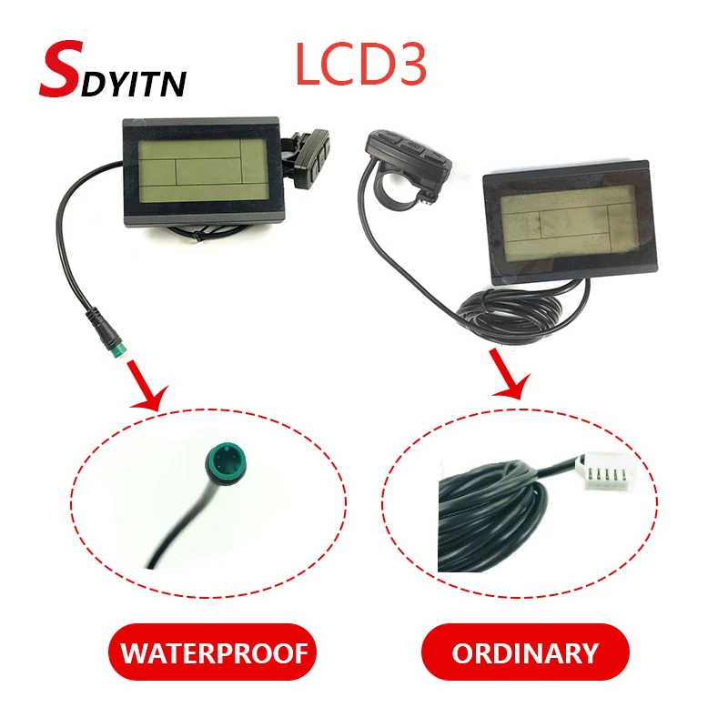 SDYITN 2020 водонепроницаемый дисплей для велосипеда модифицированный Электрический