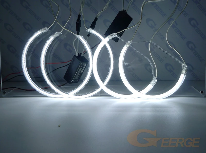 Ультра яркий CCFL ангельские глазки набор колец Дневной светильник для Lexus is200 is300 is