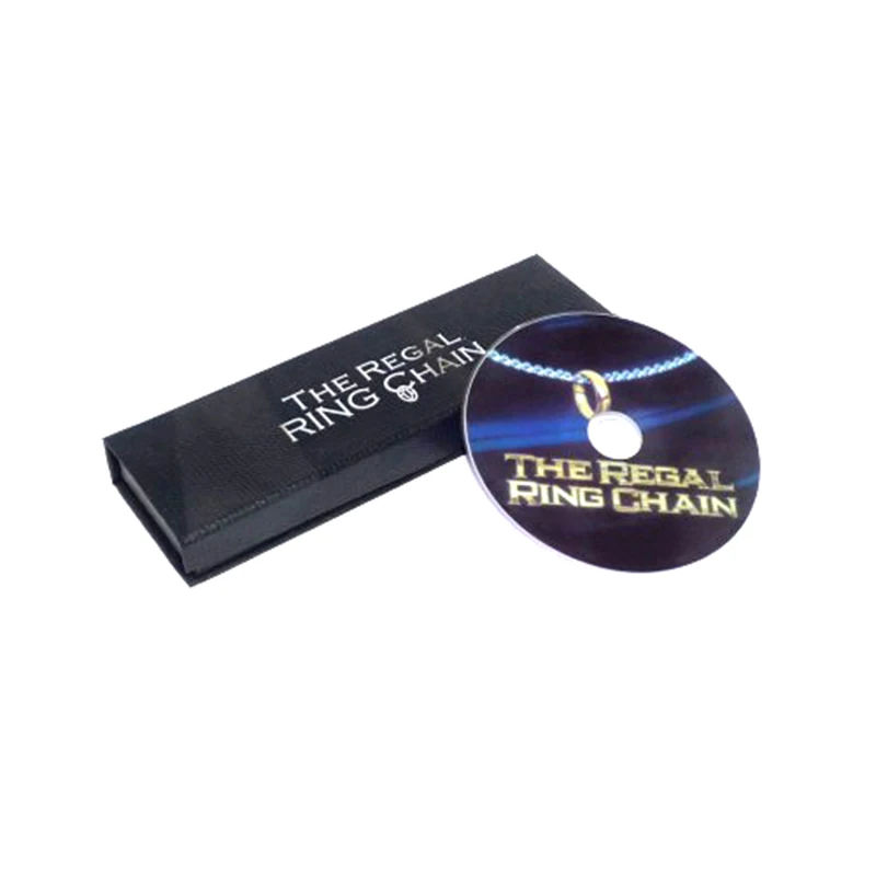 Новые поступления кольцо резинки (DVD + трюк) фокусы взял на цепочек шею в форме Magie