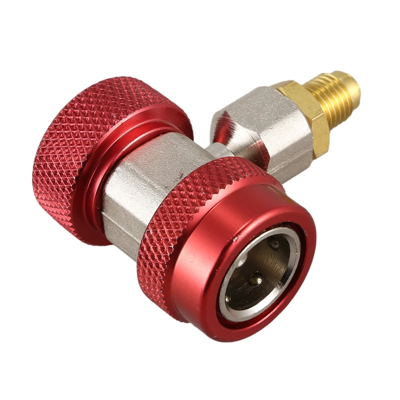 1 пара R134A высоконизкий быстроразъемный соединитель адаптеры Тип AC манометр для