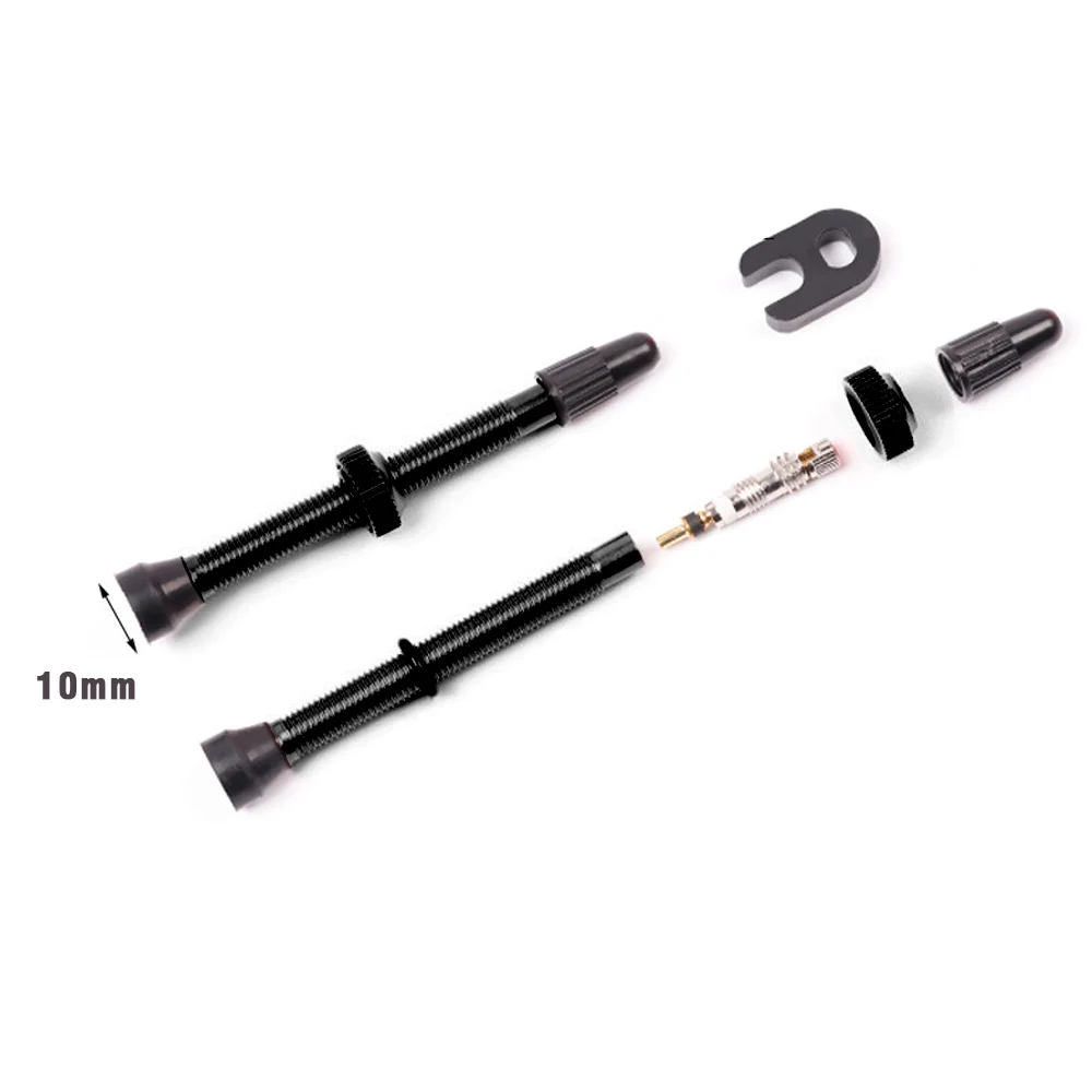 Бескамерный шиномонтажный клапан для горного и дорожного велосипеда 34/46/60/80