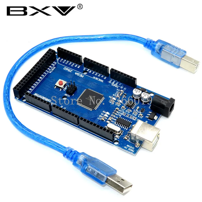 10PCS MEGA2560 MEGA 2560 R3 (ATmega2560-16AU CH340G) AVR USB board with/without Cable | Обустройство дома