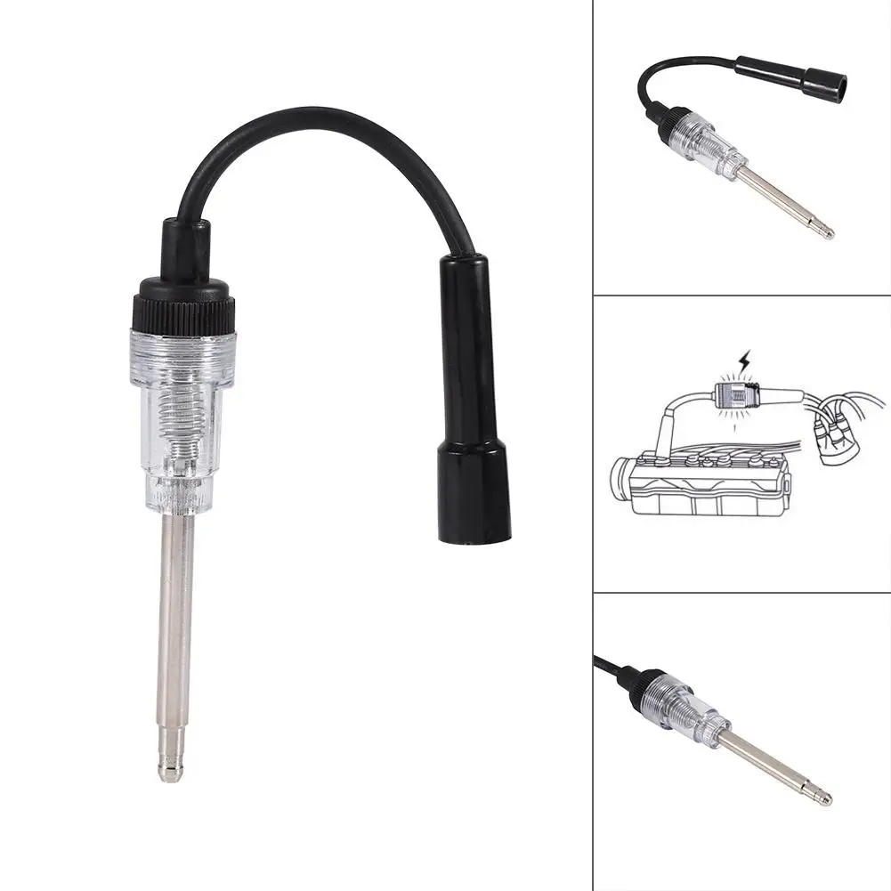 

Car Spark Plug Tester Ignition System Coil Engine Inline Autos Diagnostic Test Tool In-Line Igniton Spark Tester Wire Spark Test