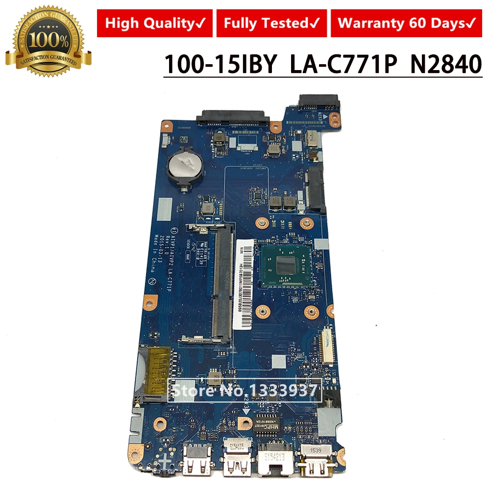 AIVP1/AIVP2 LA C771P материнская плата для ноутбука Lenovo 100 15IBY Материнская N2840