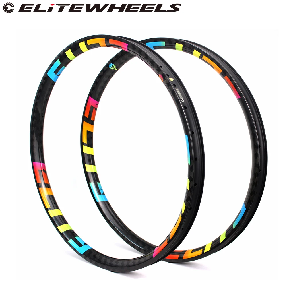 

ELITEWHEELS 29er Plus MTB Rim 40mm * 32mm Hookless Tubeless Ready Better Stiffness For All Mountain / Downhill / Enduro Wheel
