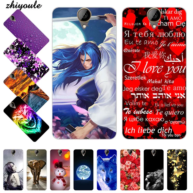 Жесткий пластиковый чехол для телефона HTC One E9 + E9plus с рисунком plus жесткий