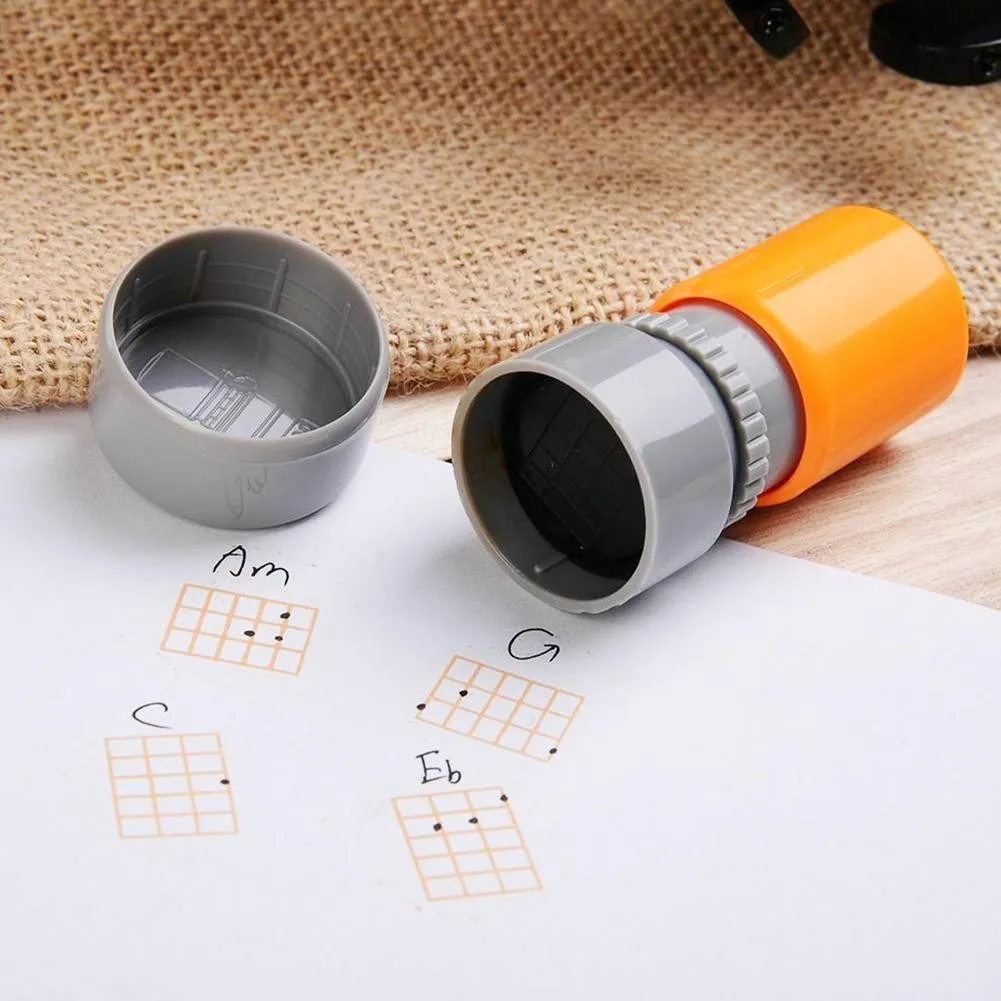 Аксессуары для гитары печать штамп классические аккорды 3*6 5 см наборы начинающих