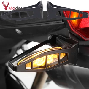 Indicator protection long rear bar LED Turn Lights Cover For BMW F750 GS F 850GS / Adv (not for multifunction flashing light)