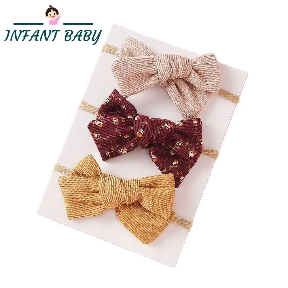 3 шт./лот украшение для детей повязка на голову малышей комплекты новорожденных