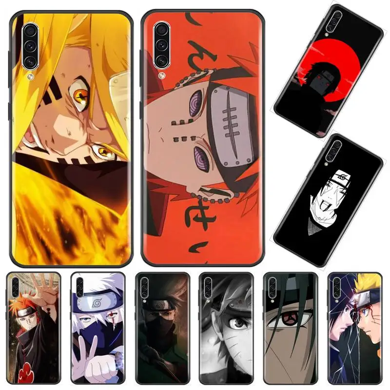 Роскошный чехол для телефона Наруто Саске японского аниме сделай сам Samsung A20 A30 30s