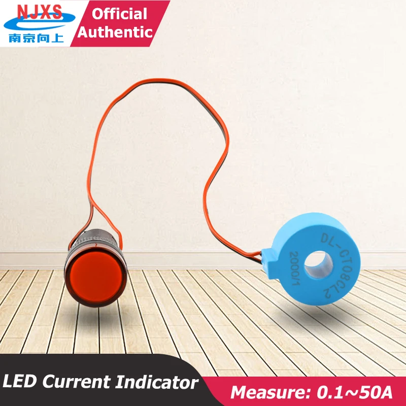 

LED Current Indicator Power Indicator 16mm Tapping Size Alarm Lights Mutual-Inductor Signal Indicator Line Monitoring led light