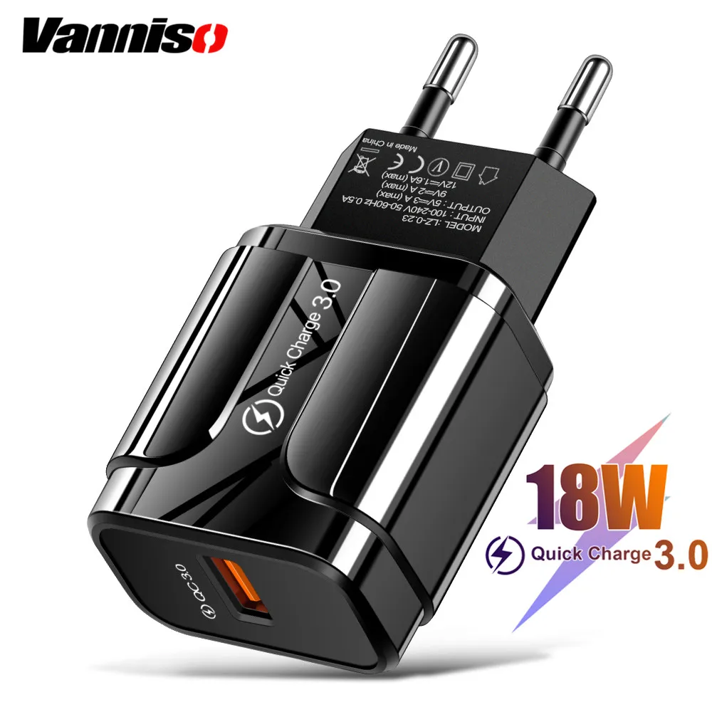 Зарядное устройство Vanniso 5 в 3 1 А быстрая зарядка 0 USB для iPhone X 8 7 Plus Samsung S10 настенный