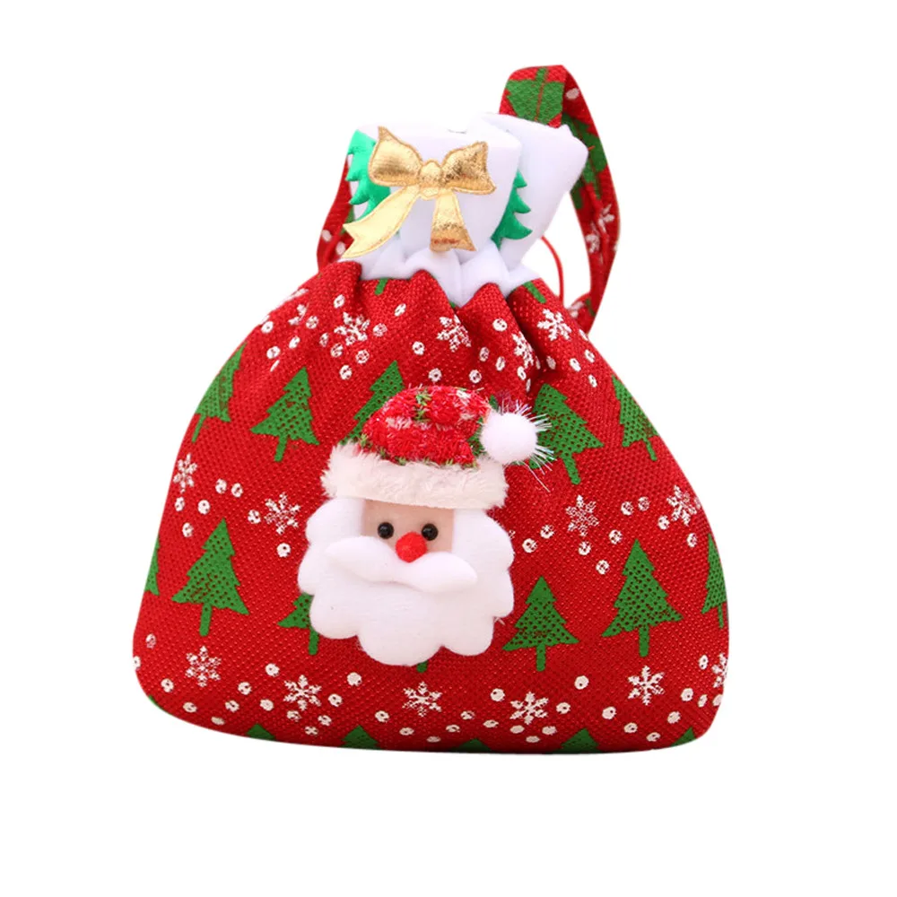 Рождественские украшения для дома Санта Клаус снеговик рождественский подарок