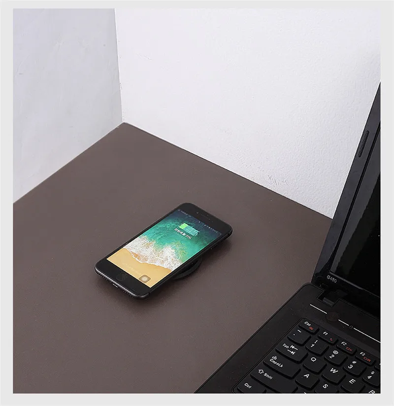 mobile wireless charger for desk bedside table 10w5w 60mm 75mm wireless wire mobile charger free global shipping