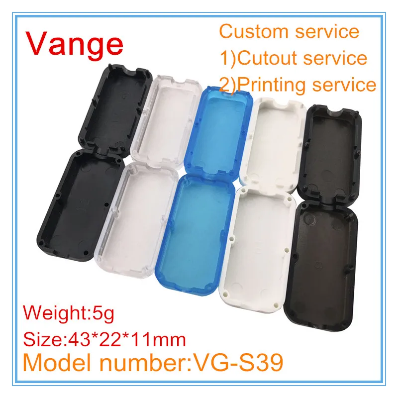 4 шт./лот маленькая выходная коробка 43*22*11 мм корпус из АБС-пластика