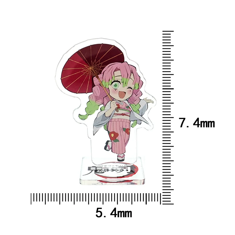 

Anime Demon Slayer Kimetsu no Yaiba Acrylic Desk Stand Figures Models Figures Plate Holder Stand Model Plate Decor Gift