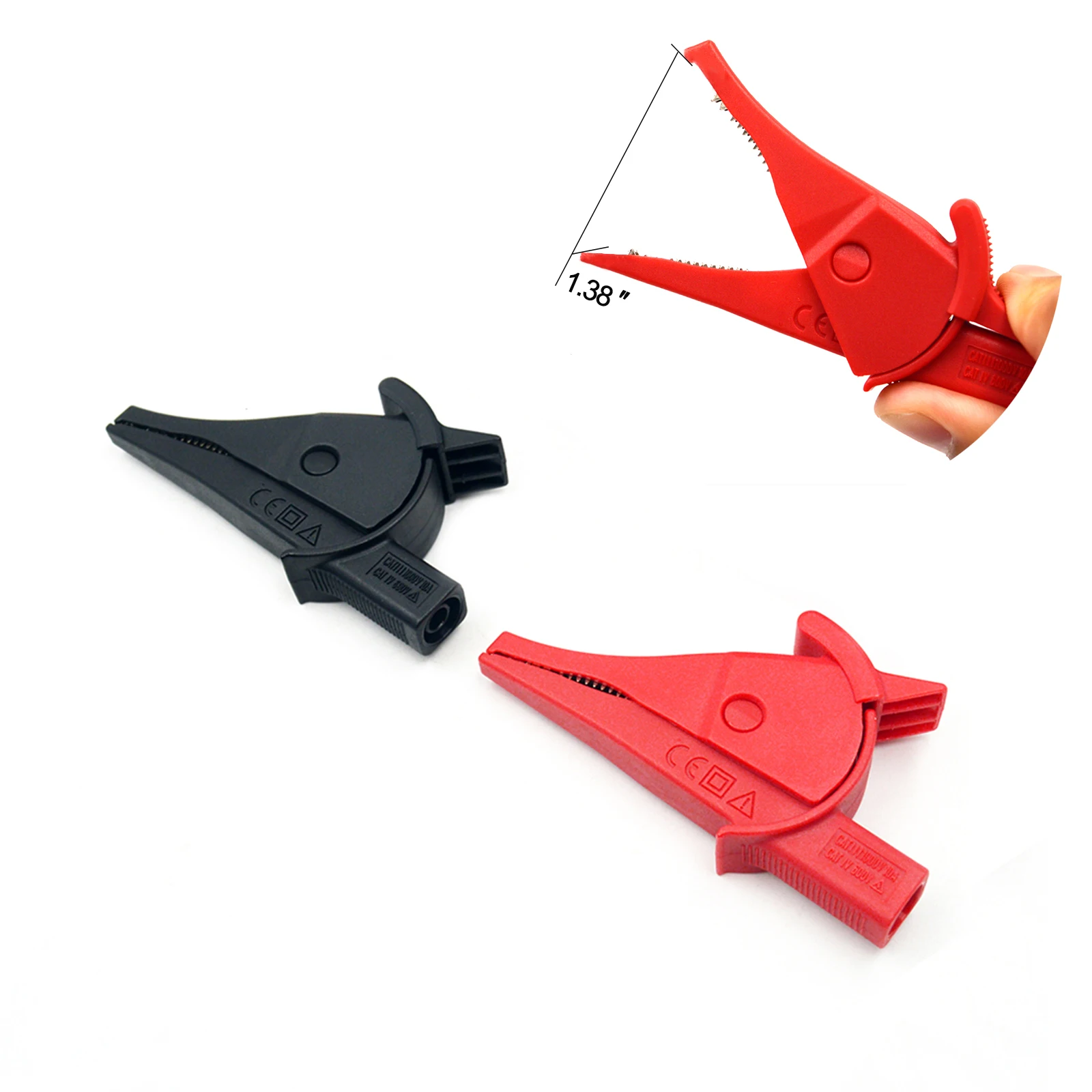 ZIBOO KIT-12 мультиметр набор тестовых проводов с зажимами аллигатора пирсинг иглы