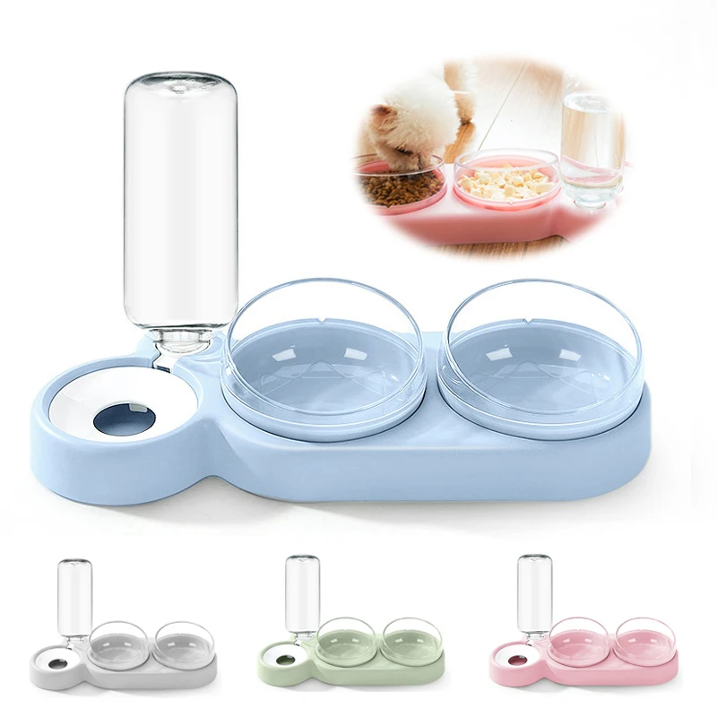 

Три чаши в одном, зеркальный питьевой фонтан для кошки, зеркальная чаша, принадлежности для домашних животных, питьевой фонтан