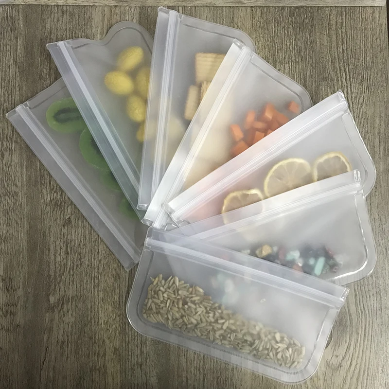 Пластиковые пакеты с замком молнией многоразовый прозрачный органайзер для