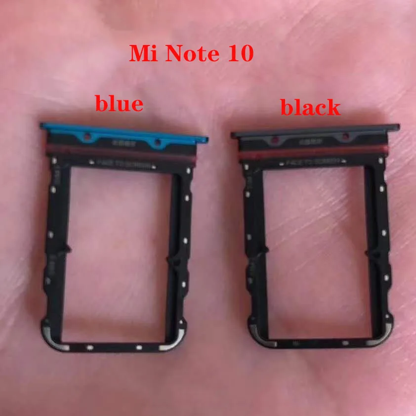 

Оригинальные адаптеры для sim-карт Xiaomi Mi Note 10, держатель для Sim карты, слот для лотка, запасные части