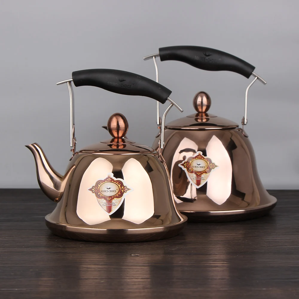

Kitchen Cookware Water Kettles Stainless Steel Piano Sound Kettle Whistle Induction Cooker Kettle Teapot With Tea Filter Mesh
