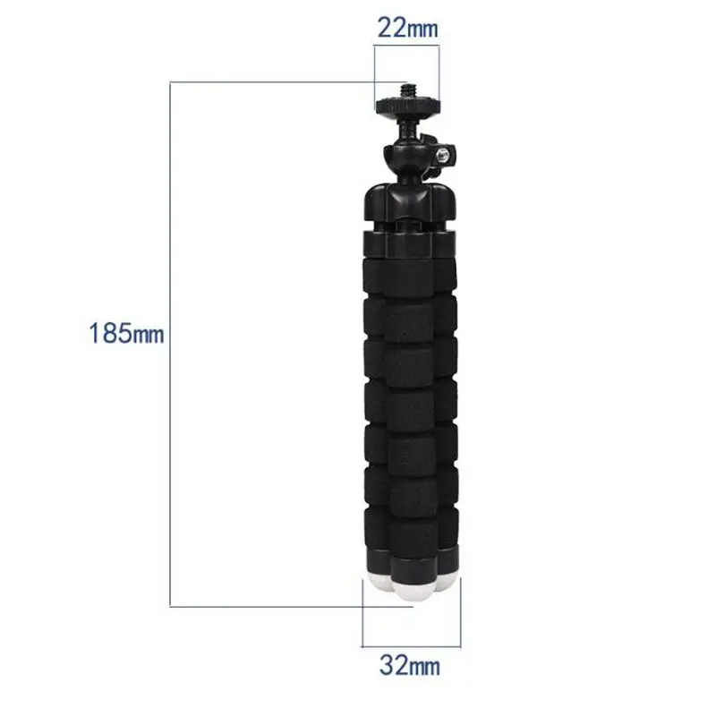 Гибкий штатив для телефона мини Осьминог с губкой iPhone Samsung Xiaomi смартфонов экшн