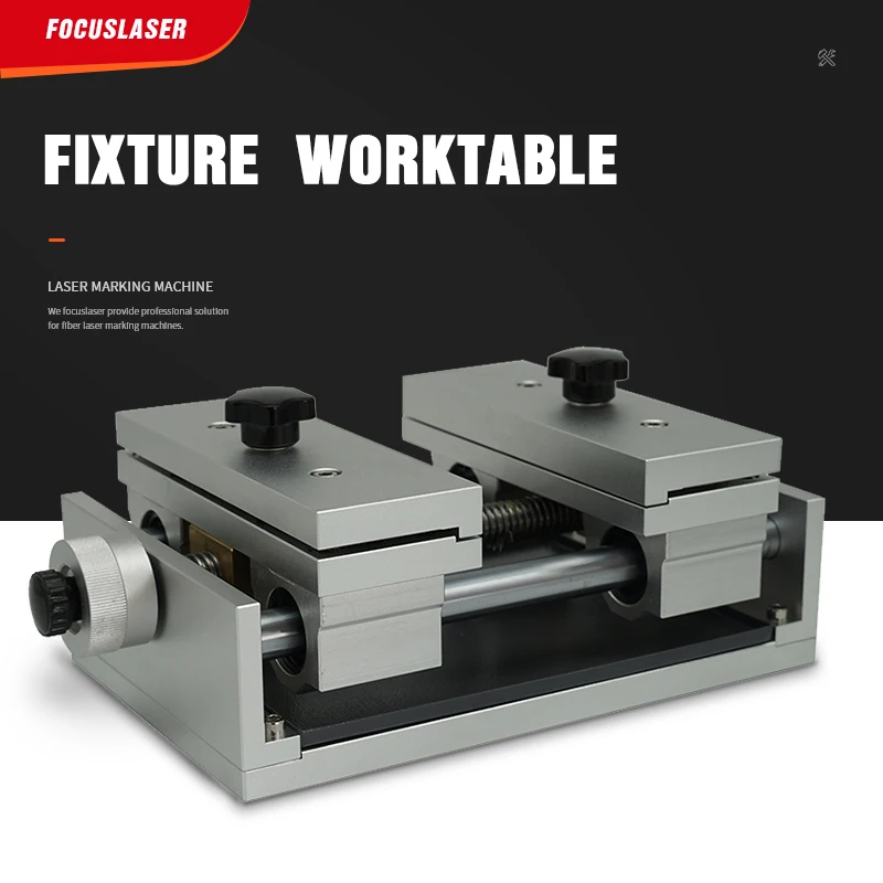 Laser Marking Machine Fixture Worktable Cutting Engraving Stainless Steel Gold Silver Metal Chucking Fixure Table
