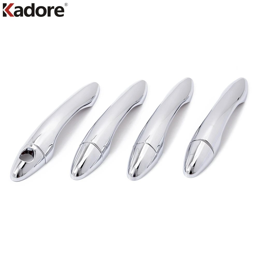 Для KIA K5 Оптима 2011 2012 2013 2014 2015 ABS Chrome Боковая дверь ручки крышки обрезки Чехлы Стикеры автомобиля Средства для