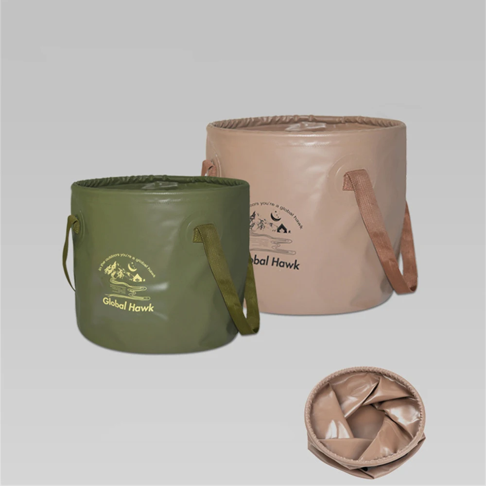 

Портативное складное ведро из ПВХ для рыбалки, походная рыболовная коробка для детей и взрослых, контейнер для воды, сумка для хранения снас...