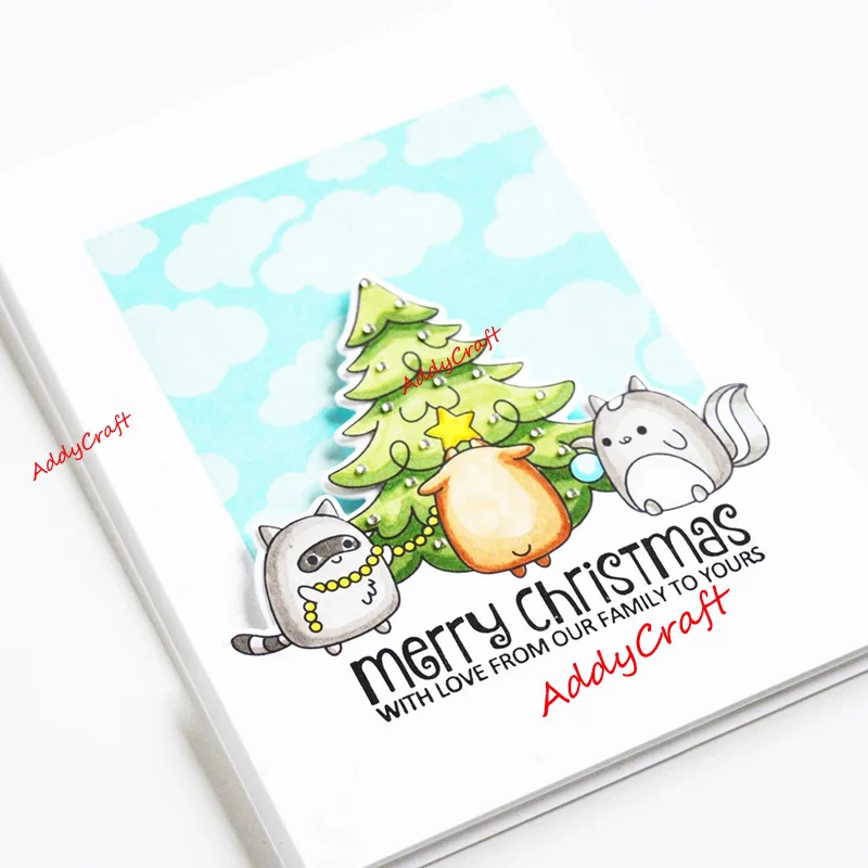 Ежедневные языки прозрачные наклейки и металлический Трафаретный вырубной