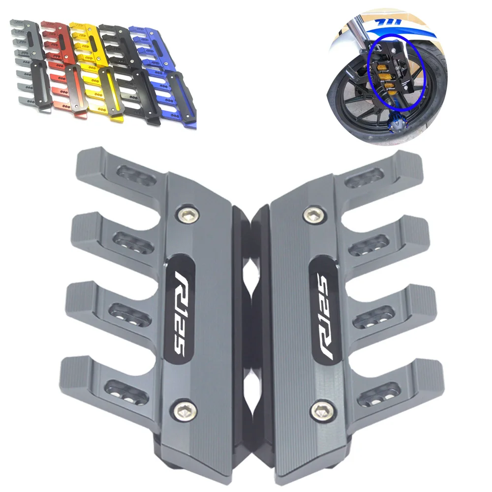 

Аксессуары для мотоциклов передний тормозной диск суппорт Защитная крышка для yamaha YZFR125 YZF-125 YZF R125 2008-2020