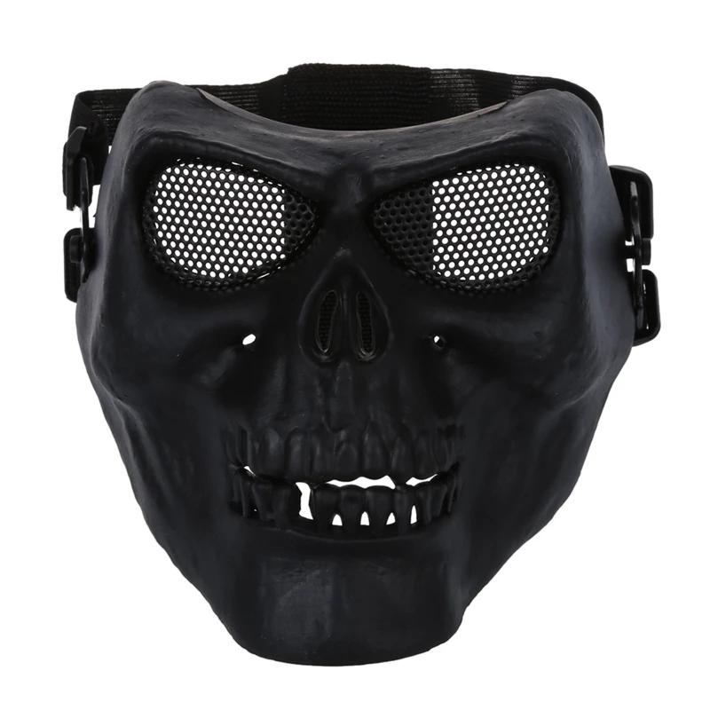Full Face Protect Scary Skull Skeleton Airsoft Paintball Hunting | Спорт и развлечения