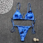 Лидер продаж, сексуальное бикини XPUHGM, женский купальник с пуш-ап, с принтом тай-дай, бразильский комплект бикини, летний купальный костюм для женщин