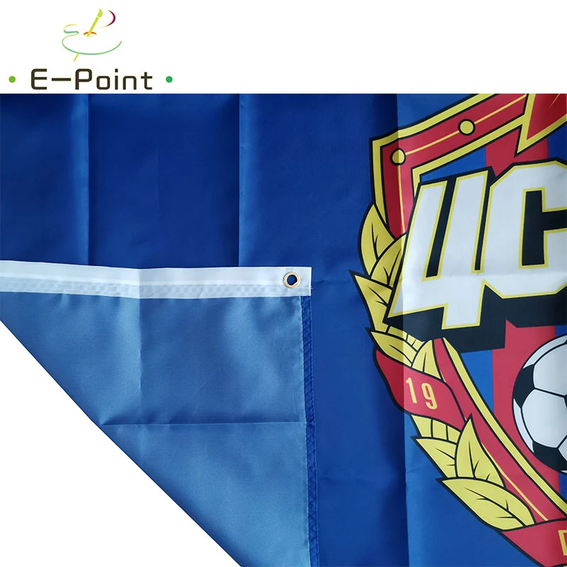 Россия ПФК ЦСКА Москва 3фт*5фт (90*150см) Размер Рождественских украшений для дома Флаг Баннер Тип А Подарки на.