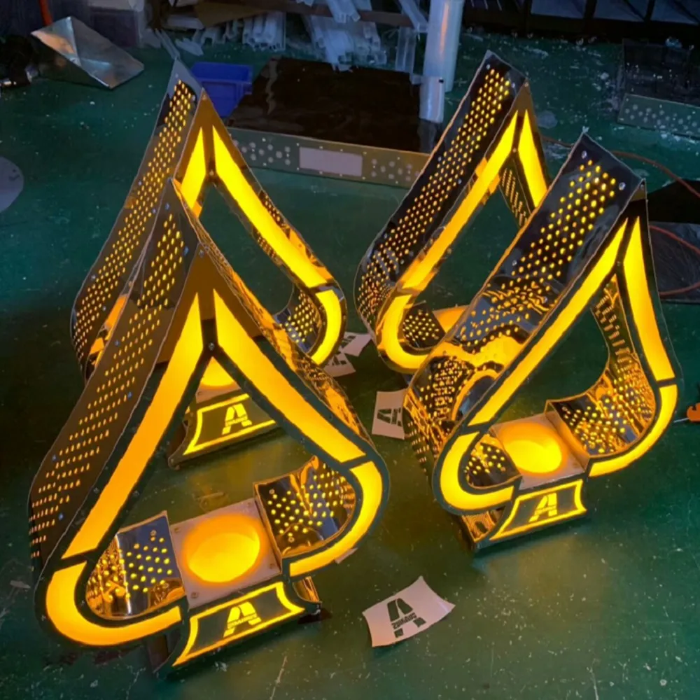 Ace of Spade-botella de champ&aacute;n LED recargable, soporte para botella de vino, c&oacute;ctel en crecimiento, para club nocturno, fiesta, sal&oacute;n, Bar-5