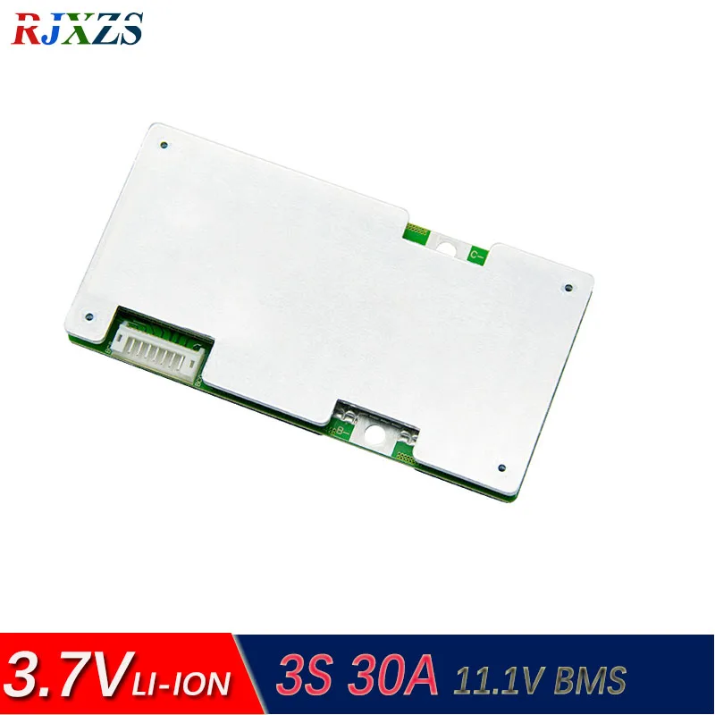 3S 30A version S lipo lithium Polymer BMS/PCM/PCB battery protection board for 3 Pack 18650 Li-ion Battery Cell w/ Balance | Электроника