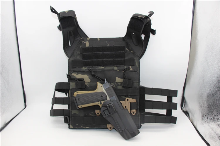 CQC охотничий Удар MOLLE пистолет адаптер кобуры страйкбол тактический Удар MOLLE платформа для Glock 17 19 M9 M92F USP colt 1911