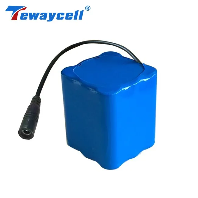 Перезаряжаемый литий-ионный аккумулятор Tewaycell 3S3P 18650 12 В 6600 мАч литиевый 6 ач с