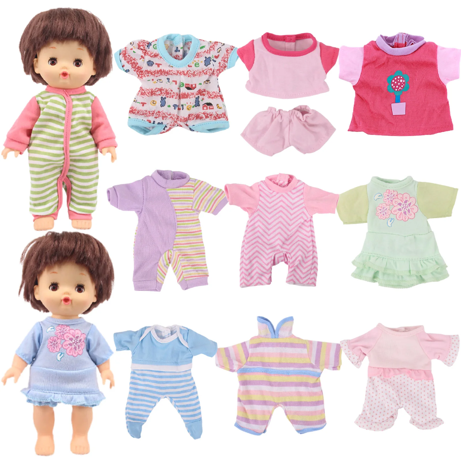 Кукольный зимний костюм, пижама для кукол Mellchan Baby Nenuco Doll Hermanita 25 см, аксессуары для кукол, одежда для девочек нашего поколения