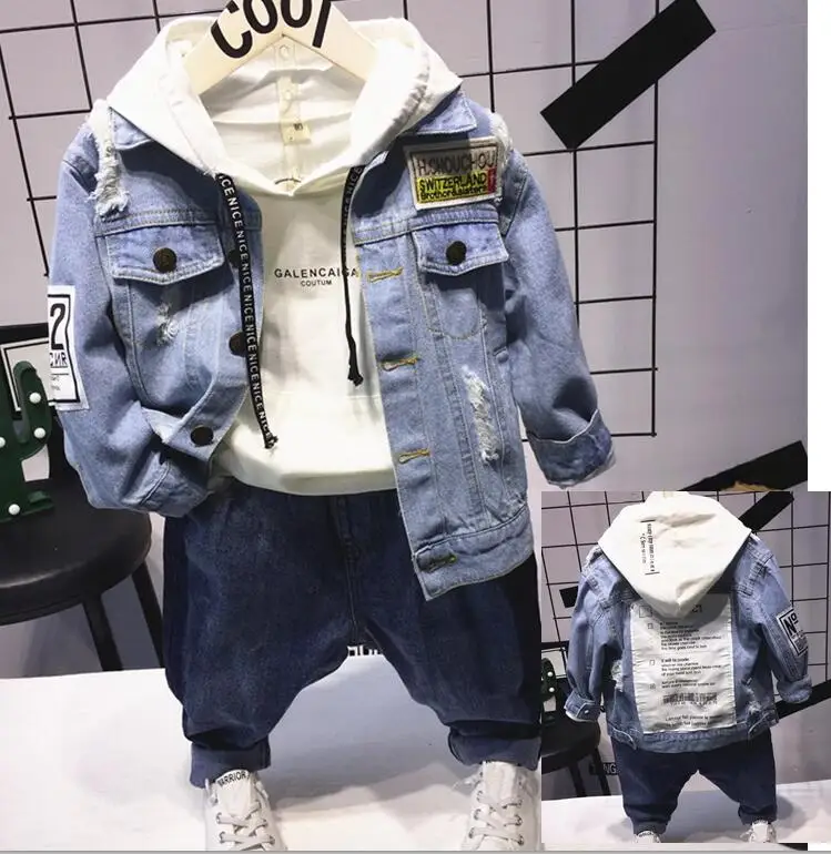 

Boys Clothing Set Children Clothing Sets Kids Clothes Boy 3pcs Suits For Boys Clothes Spring Autumn Kids Sport Tracksuit 2-6year