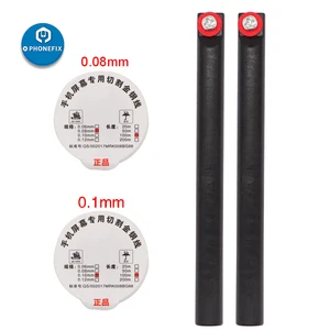 0,080,1 мм 100 м ЖК-экран ремонт линия резки с ручкой для iPhone мобильный телефон ЖК-экран iPad разделитель стального провода линии