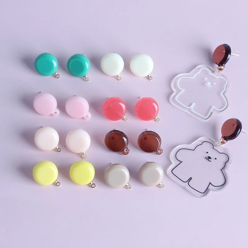 Подвеска круглая полукруглая из серебра 925 пробы с иглами | Украшения и