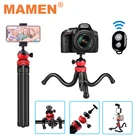 Уличный штатив-Осьминог MAMEN 30 см, с подсветильник, Bluetooth, контроллер для селфи для SLR камеры телефона, Gopro, комплект для стрельбы