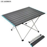outdoor camping table portable foldable bbq picnic table desk furniture computer bed ultralight aluminium hiking climbing table