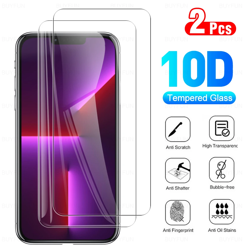 2 шт., Защитное стекло для Apple iPhone 13 Pro Max 13 Pro 13mini 6,7 дюйма