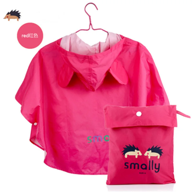 Детский дождевик детский с рисунком для девочек непромокаемое пончо мальчиков